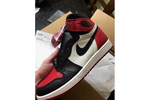 Un Sneakerhead A Reçu Accidentellement Une Air Jordan 1 "Bred Toe"