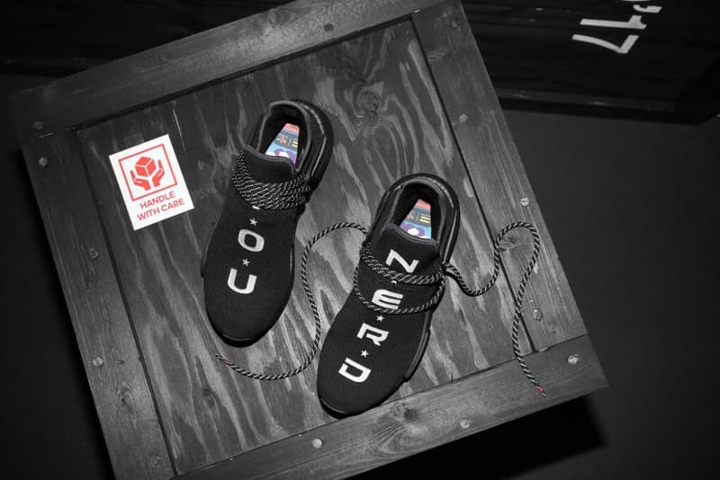 adidas originals Hu NMD Pharrell Williams N.E.R.D. Noir