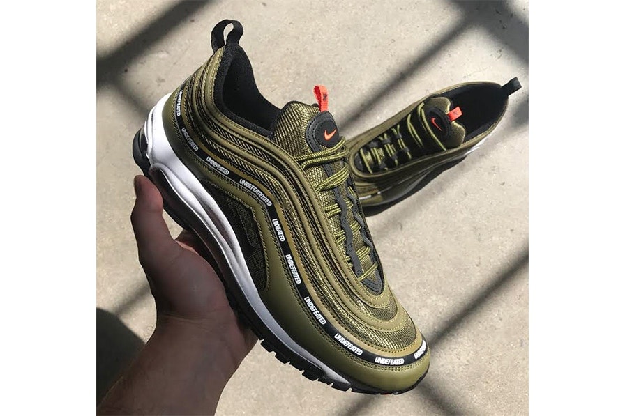 UNDEFEATED Nike Air Max 97 Olive Veste Bomber