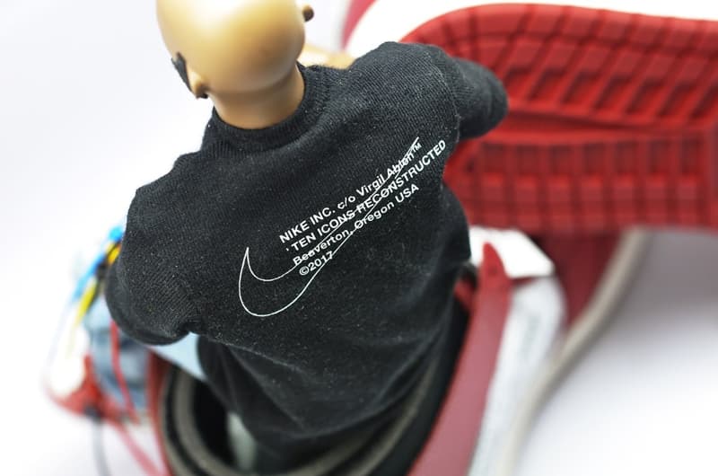 Figurine Virgil Abloh Off-White™ Et Air Jordan 1, Miniature Par Coolrain Lee