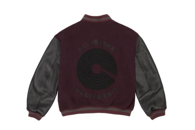 Bomber Calabasas California Bomber Bordeaux Noir