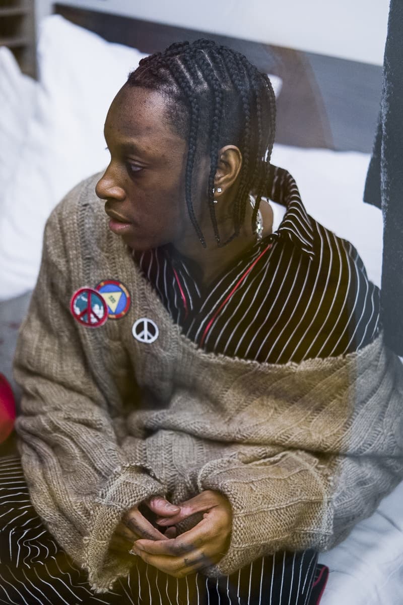 Collection Automne/Hiver 2018 3.PARADIS Manteau Oversize Rose