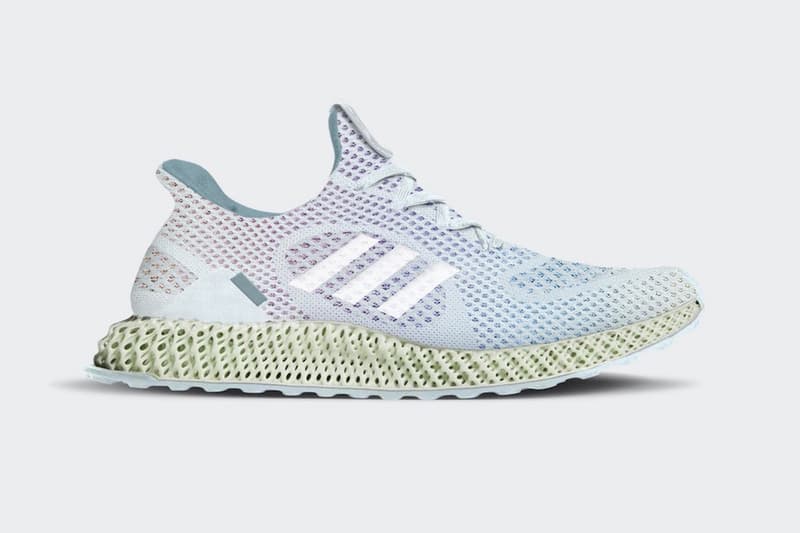 Futurecraft 4D adidas x INVINCIBLE Bleue Pâle Et Rainbow