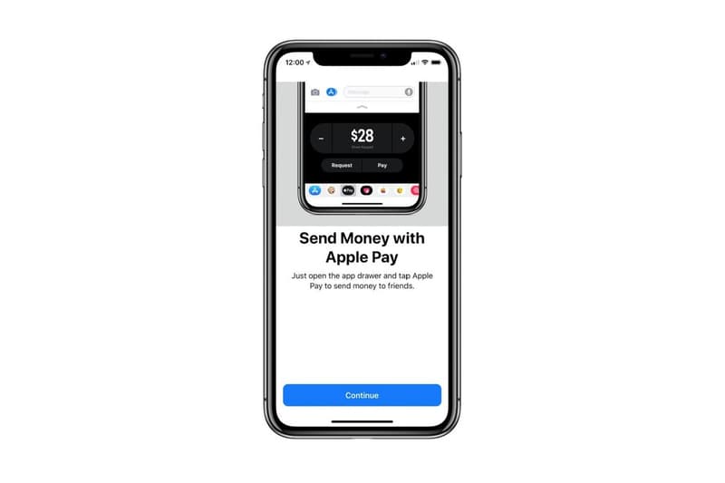 Apple iPhone X iOS 11 Pay Cash Mobile