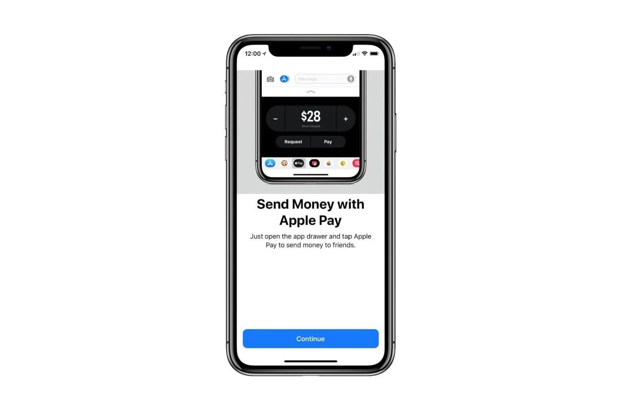 Apple iPhone X iOS 11 Pay Cash Mobile