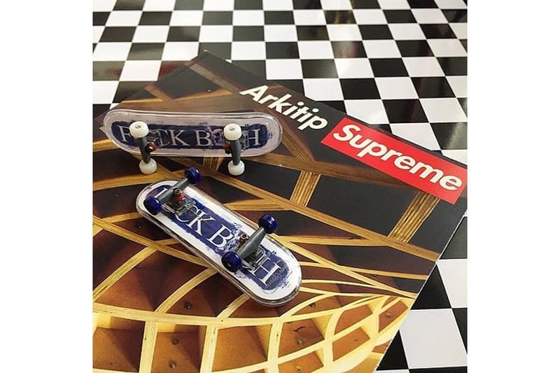 Magazine Arkitip x Supreme Avec Fingerboards