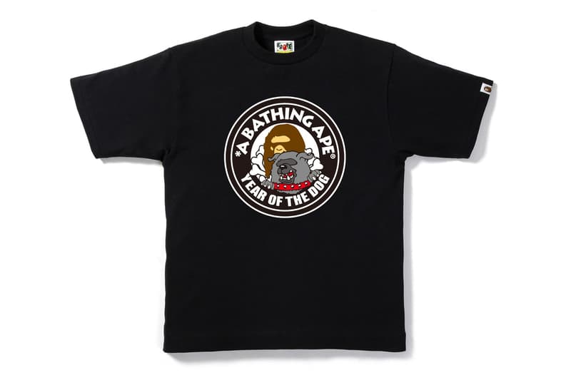 Tee-shirt BAPE Rouge "Year of The Dog"