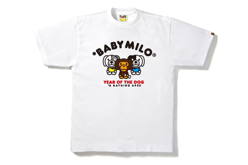 Tee-shirt BAPE Rouge "Year of The Dog"