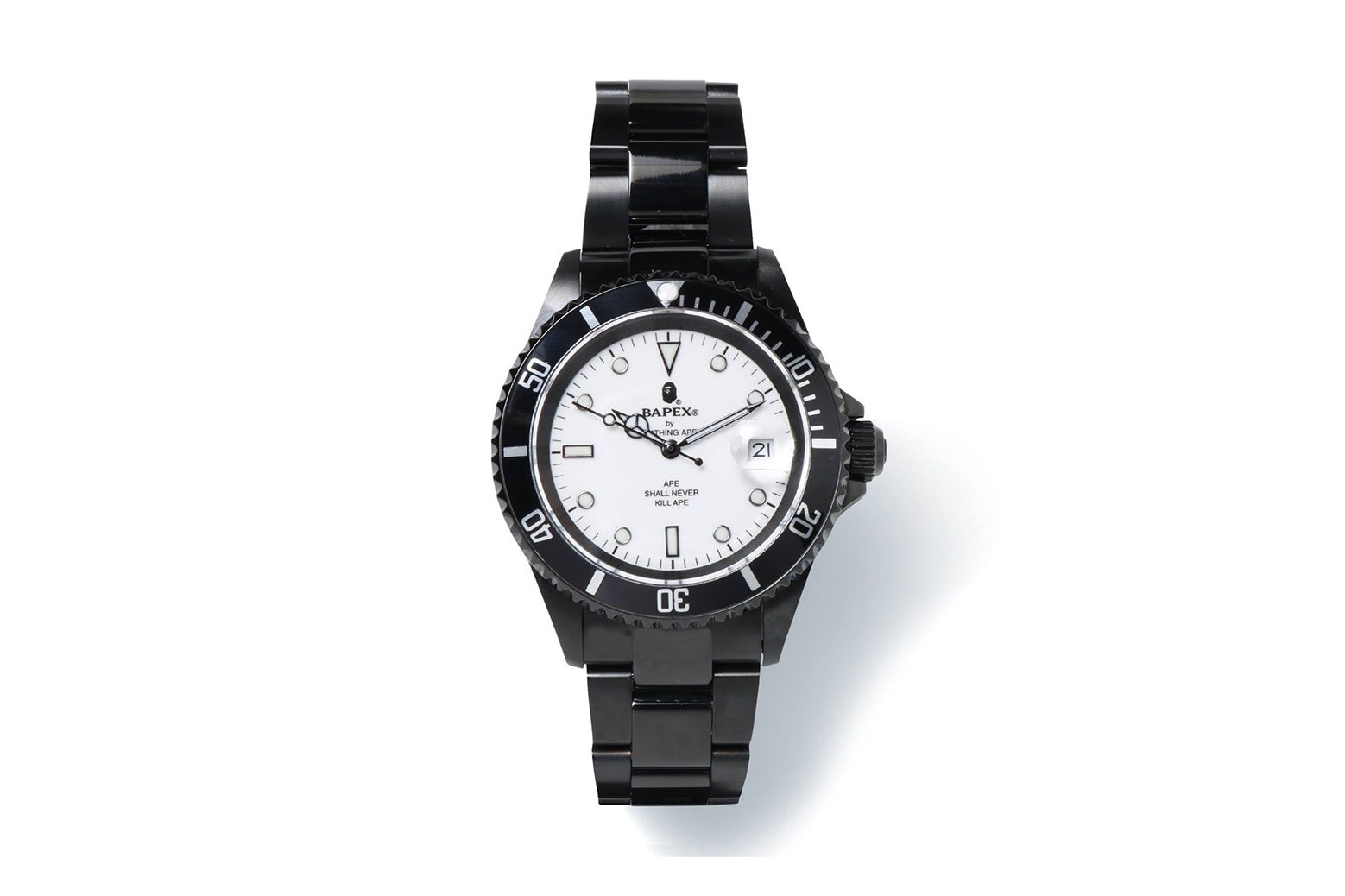 BAPE BAPEX Watch Type 1 Montre Noir