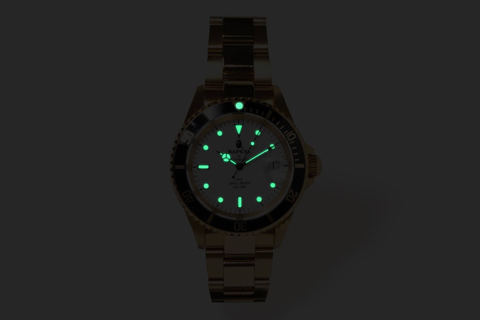 BAPE BAPEX Watch Type 1 Montre Noir