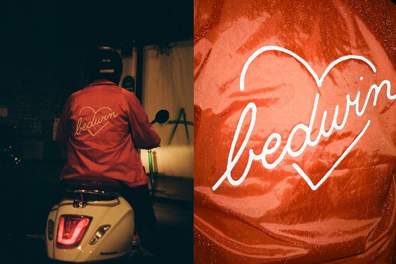 BEDWIN & THE HEARTBREAKERS Jean André Coach Jacket Noir