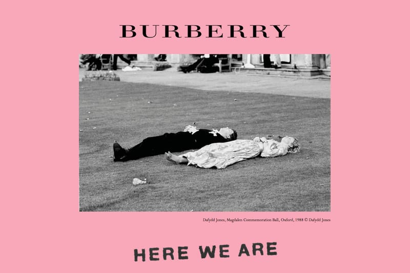 Burberry Débarque À Paris Avec Son Exposition "Here We Are"