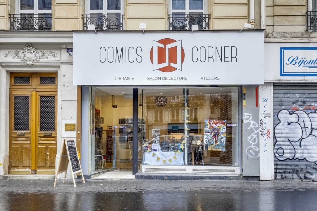 Photo De L'Intérieur Du Comics Corner