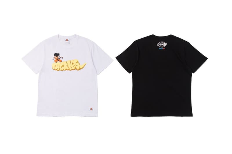 Dragon Ball Dickies T-Shirts Hoodies Collection Capsule