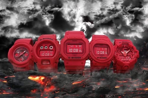 G-Shock Célèbre Son 35e Anniversaire Avec La Collection "Red Out"