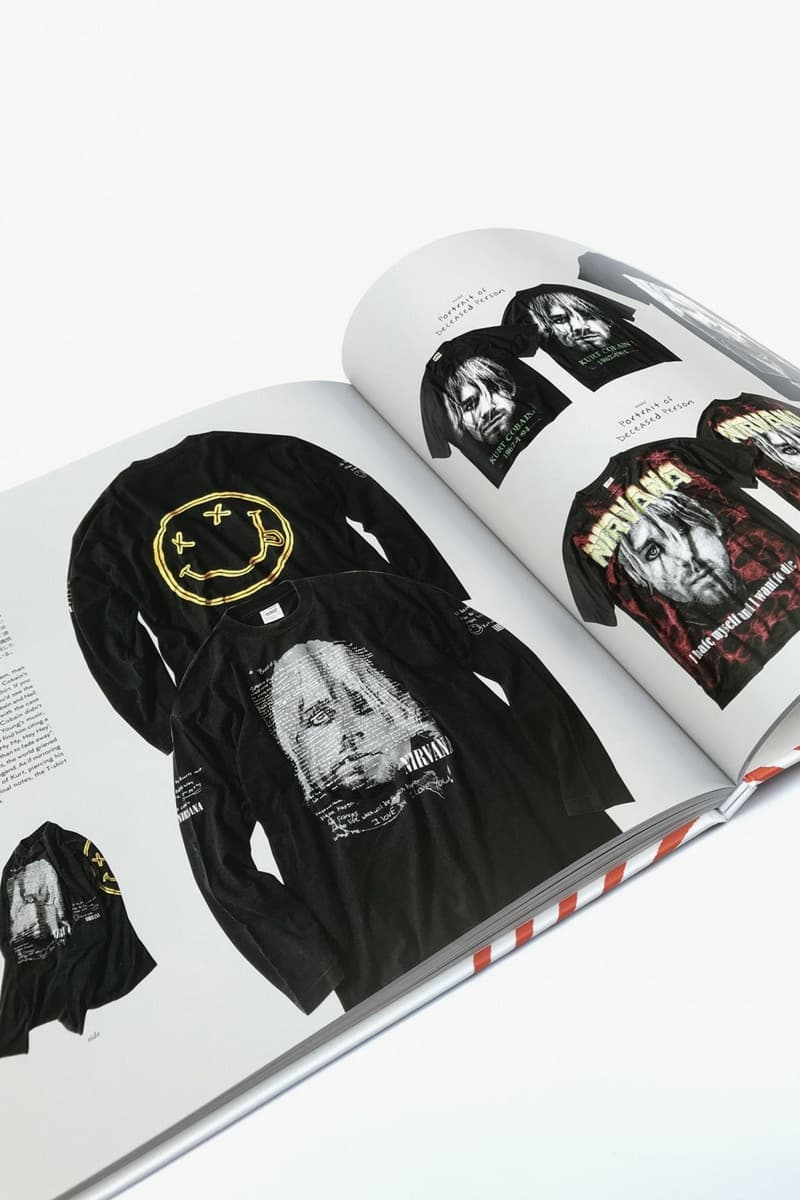 T-Shirts Vintage Nirvana T-Shirt Book.