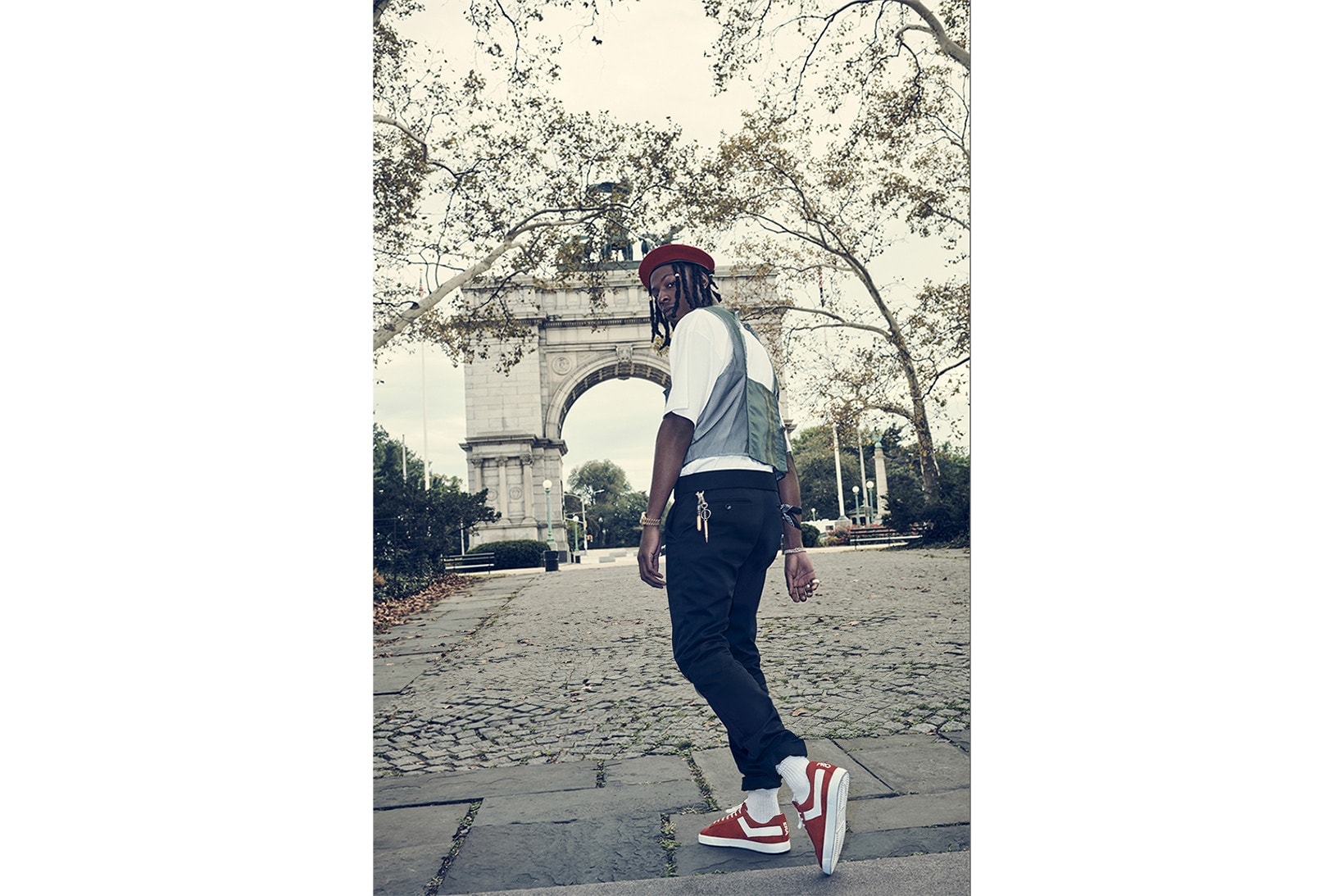 Joey Bada$$ Rap US Brooklyn Directeur Artistique PONY Baskets Sneakers New Generation