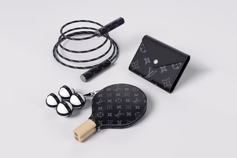 Louis Vuitton Monogramme Cuir Noir Black Eclipse Ping Pong Code À Sauter Cartes À Jouer