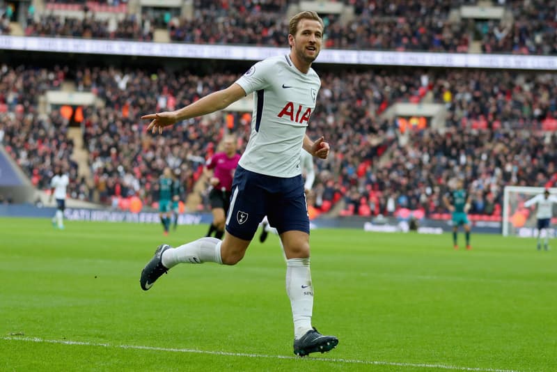 Harry Kane Célébrant Son But Contre Southampton En Premier League