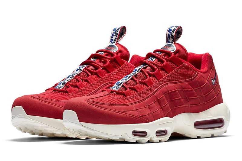 Nike Air Max 95 Blanc Languette Logo N