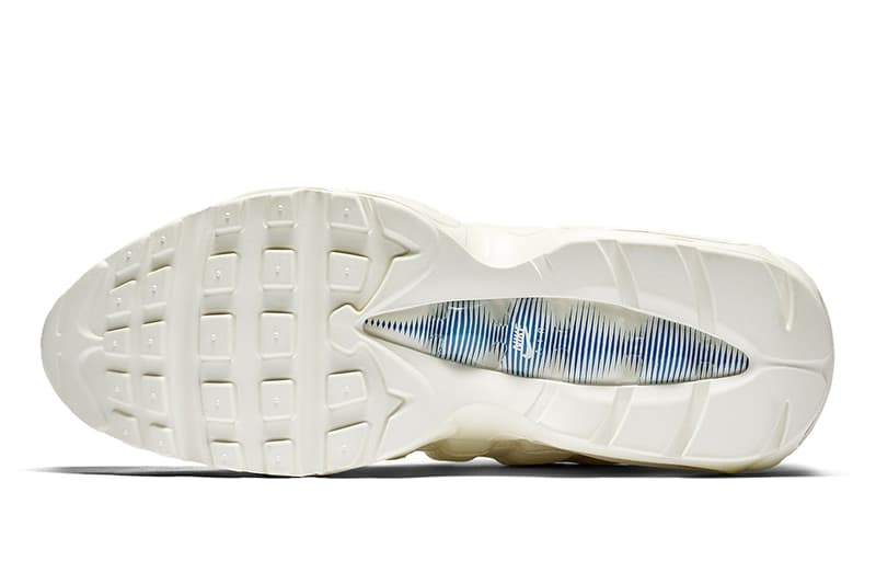 Nike Air Max 95 Blanc Languette Logo N