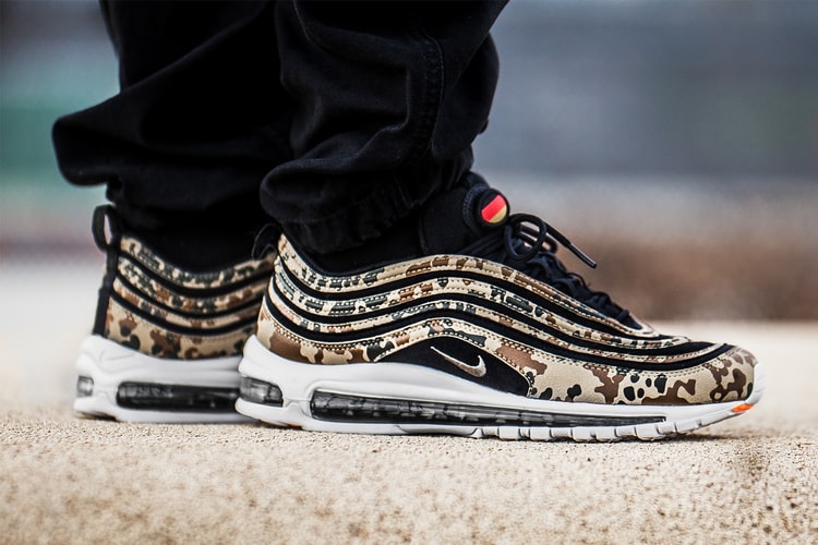 Gros Plan Sur La Nike Air Max 97 "Country Camo" Allemande