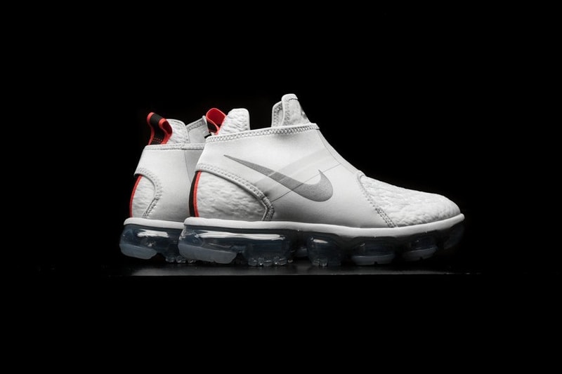 Lookbook Nike Air VaporMax Chukka Slip Tonal Black Et Pure Platinium