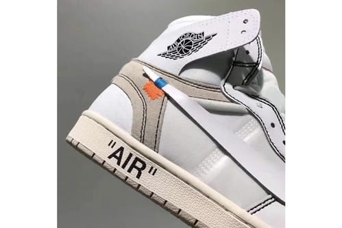 Jetez Un Oeil À La Off-White ™ Air Jordan 1 Coloris Blanc