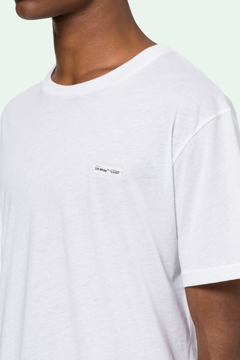 T-Shirt Noir Off-White™ Avec LOGO