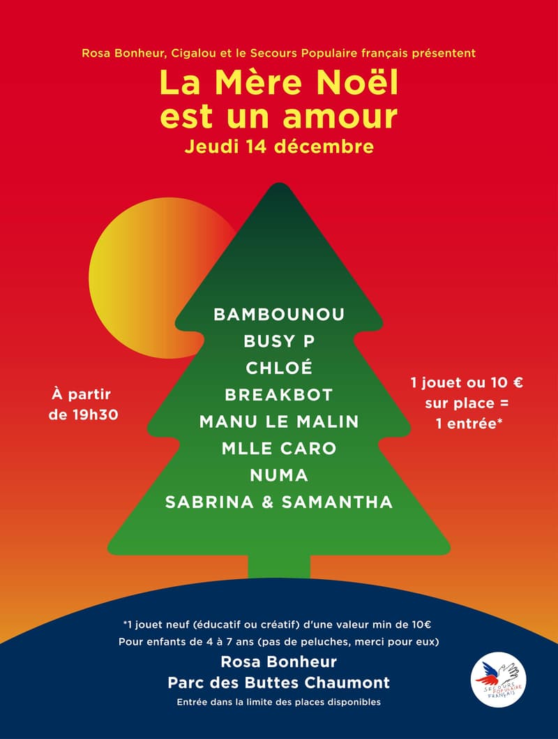 La Mère Noël Est Un Amour Jeudi Électronique Rosa Bonheur