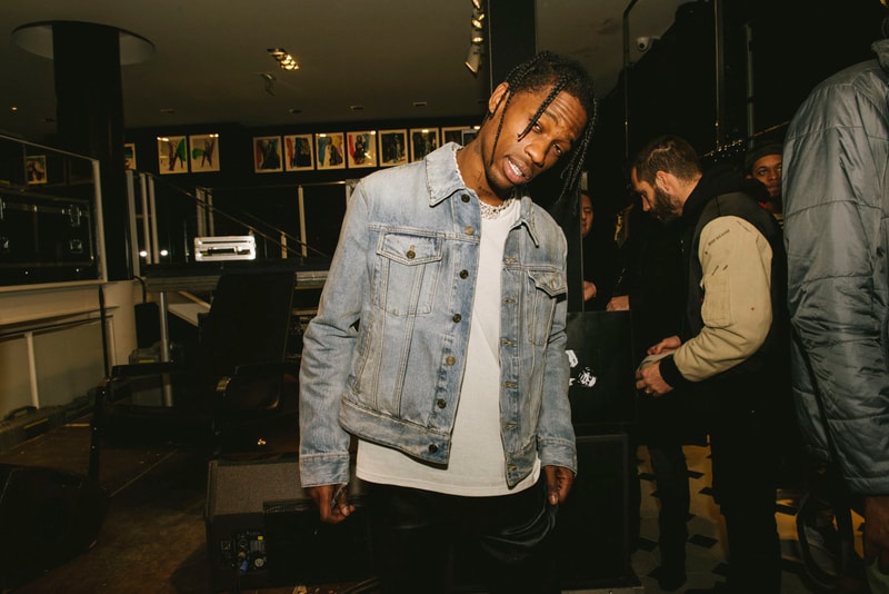 Signature Des Vinyles Travis Scott x Saint Laurent Chez Colette Concept Store Paris 213 Rue Saint-Honoré