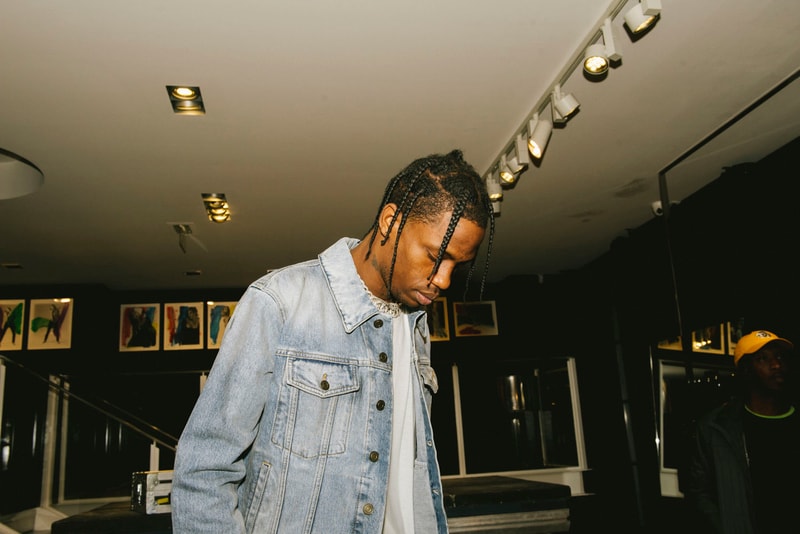 Signature Des Vinyles Travis Scott x Saint Laurent Chez Colette Concept Store Paris 213 Rue Saint-Honoré