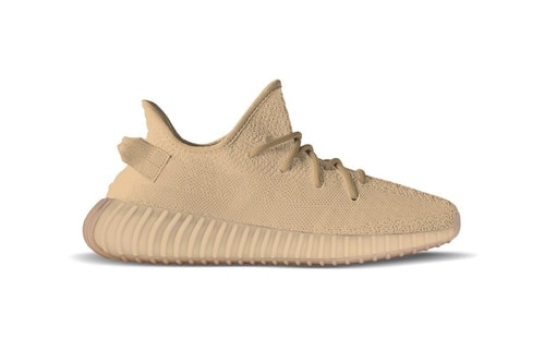 Une adidas Originals "Peanut Butter" YEEZY BOOST 350 V2 Vient D'Apparaître