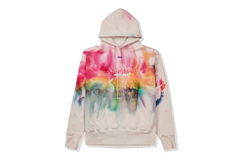 Sweat à capuche tie-dye