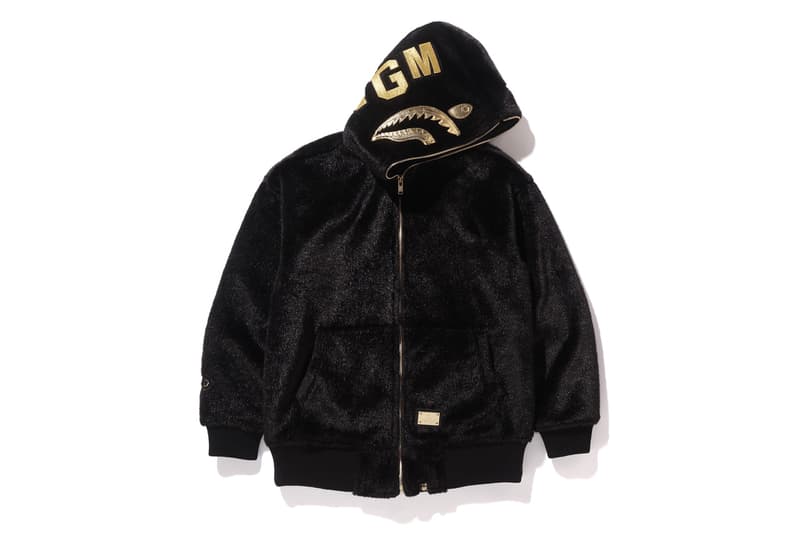 BAPE A BATHING APE® BLACK Haut De Gamme Noir Or