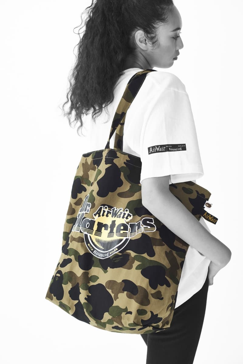 A Bathing Ape BAPE Japan Exclusive Lookbook Collection Capsule Dr. Martens