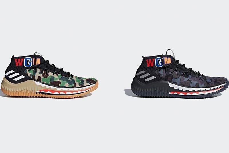 Lookbook De La Collaboration BAPE x adidas Dame 4