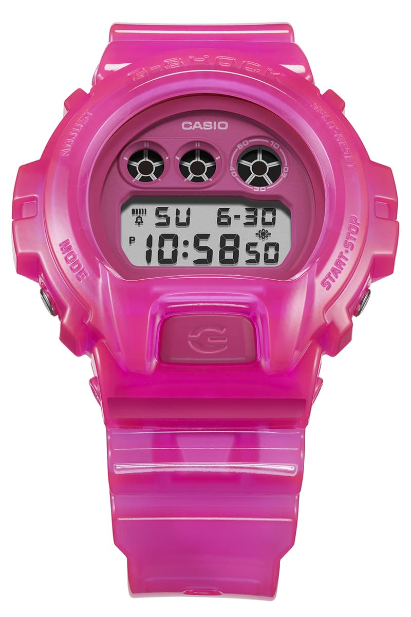 CASIO G-SHOCK NIGO Fluorescent Rose Jaune Montre