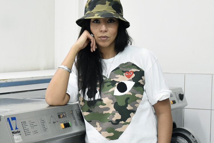 Découvrez Le Dernier Imprimé De COMME Des GARÇONS PLAY Édition Camo En Exclusivité