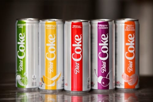 Coca-Cola Ajoute Des Nouvelles Saveurs Aromatisées À Diet Coke