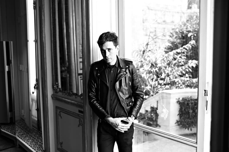 Portrait d'Hedi Slimane En Noir Et Blanc