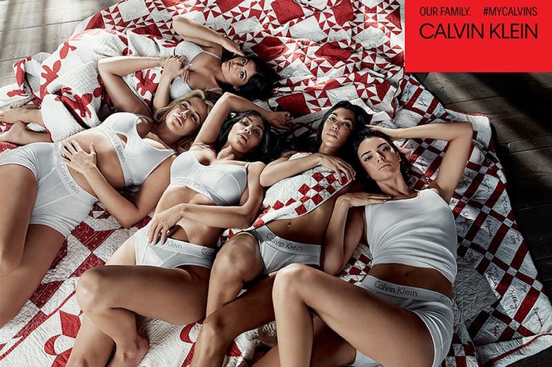 Le Clan Kardashian-Jenner Figurent Dans La Dernière Campagne Calvin Klein