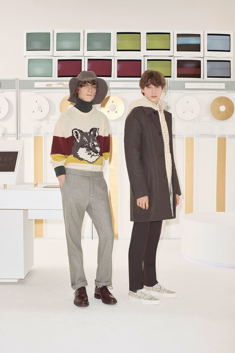 Maison Kitsuné Lookbook Contemporain Automne Hiver 2018