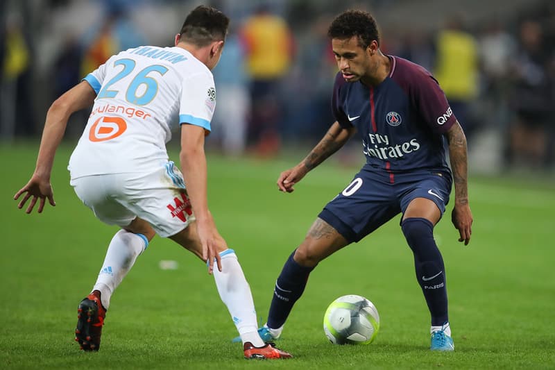 Paris Saint-Germain PSG Olympique de Marseille OM Classico Stade Vélodrome Neymar Jr Florian Thauvin