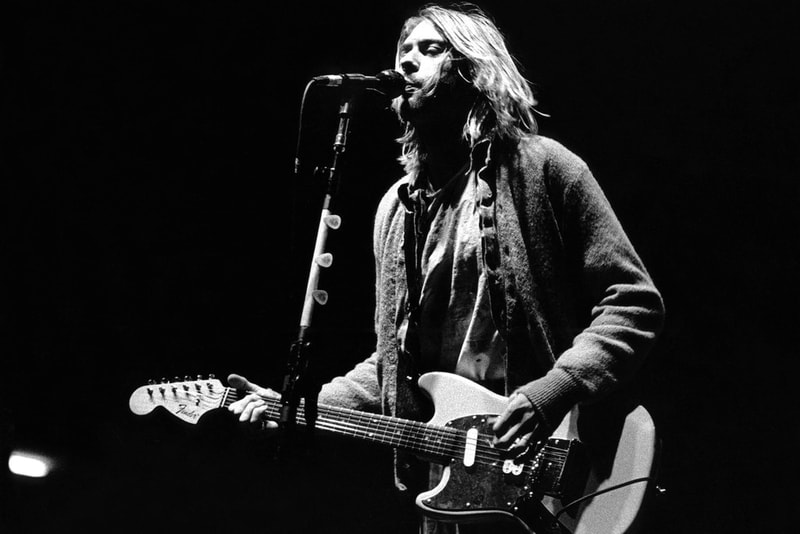 L'artiste Kurt Cobain Du Groupe Nirvana