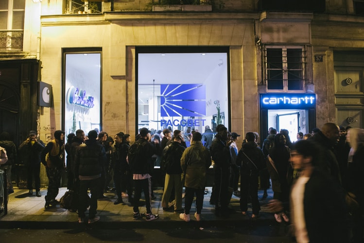 La Russie À Paris Pour Le Lancement PACCBET & Carhartt WIP