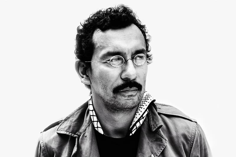 Portrait D'Haider Ackermann En Noir Et Blanc