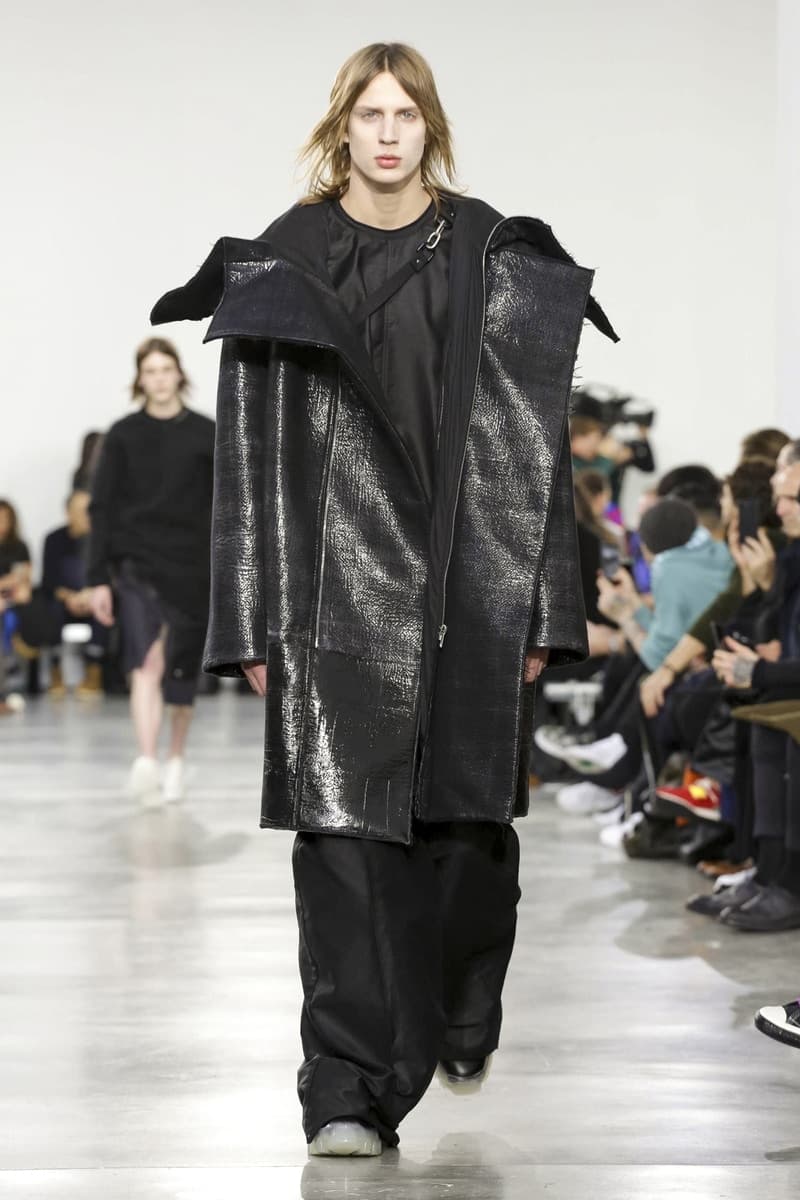 Rick Owens Paris Fashion Week Fall Winter 2018