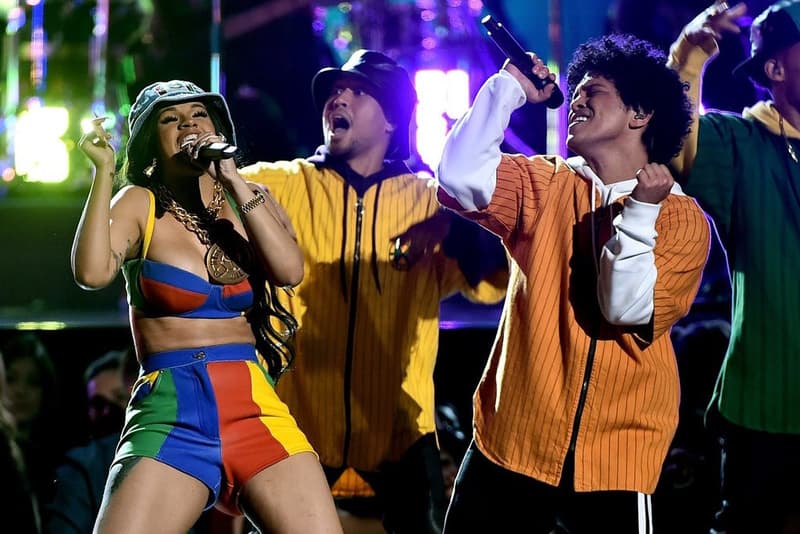 Brunos Mars & Cardi B Aux GRAMMY Awards