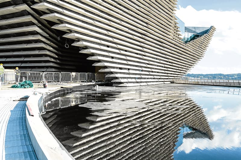 V&A Dundee Musée Ecosse Design Royaume Uni Kengo Kuma